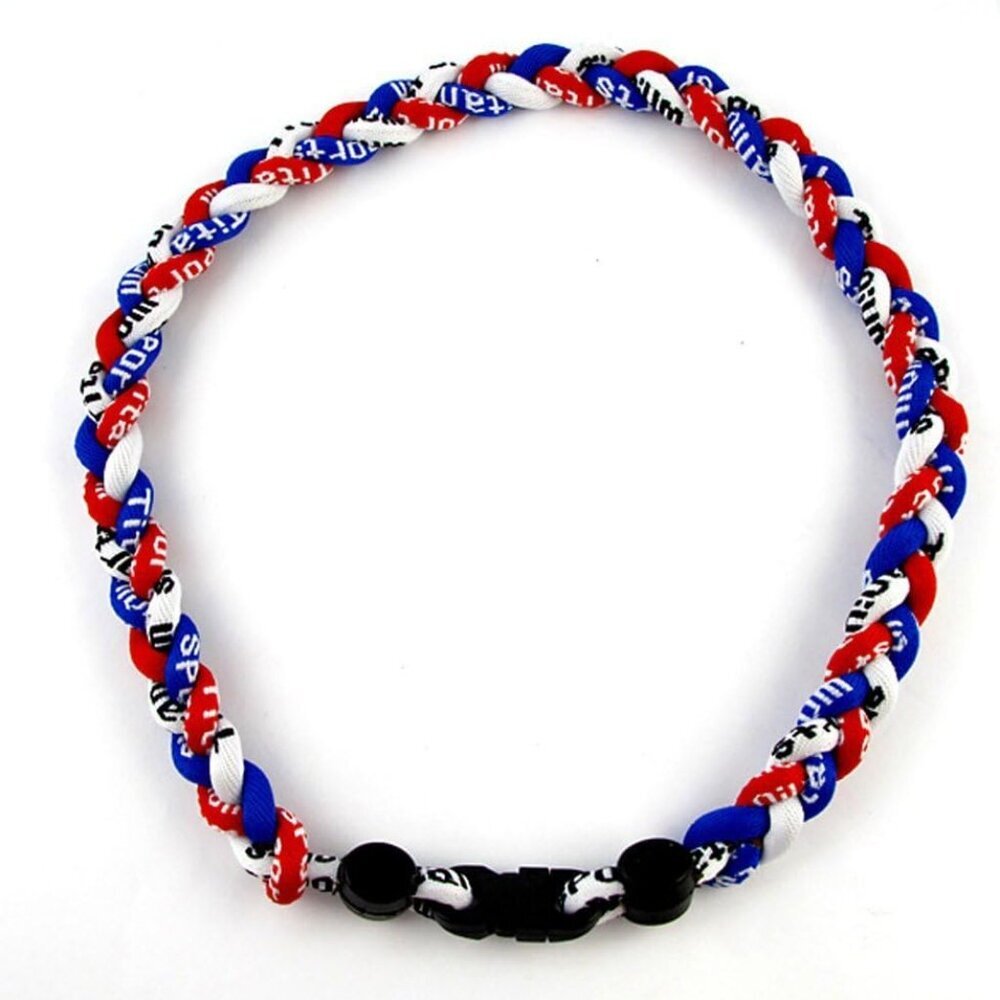 18 Inch Sport Three Colors Three Braided Rope Tornado Necklace